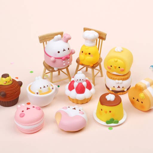 Molang Cafe Dessert Blind Box - OVERRATED