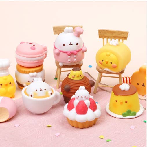 Molang Cafe Dessert Blind Box - OVERRATED