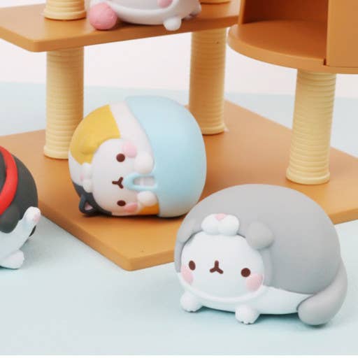 Molang Lazy Cat Costume Figure Blind Box Random Toy Vol.5 - OVERRATED