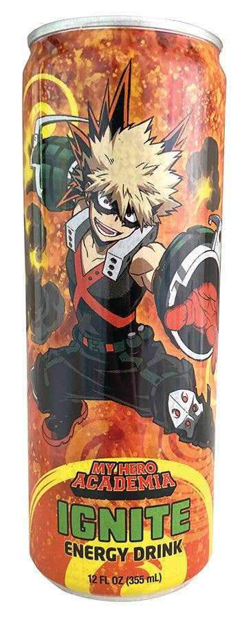 My Hero Academia Ignite Energy Drink - OVERRATED
