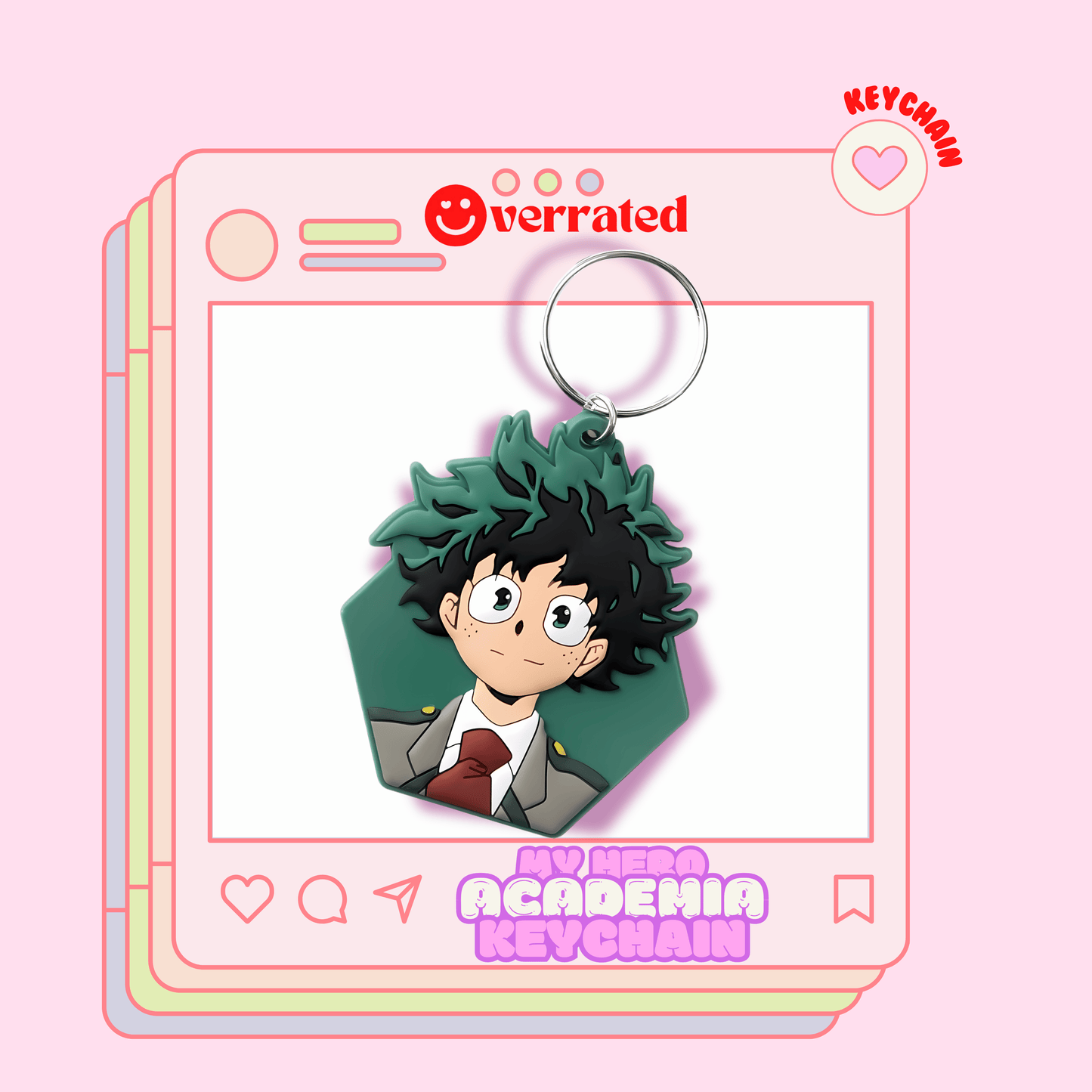 My Hero Academia Keychain - OVERRATED
