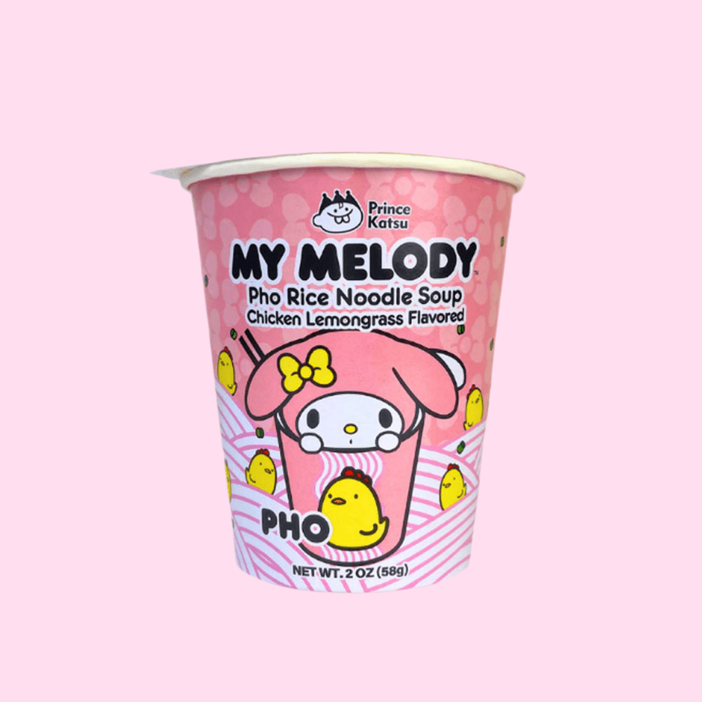 My Melody Chicken Lemongrass Pho Noodle Soup Cup - OVERRATED