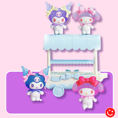 MY MELODY & KUROMI Ramune - Style Mini Figure Series Blind Bag - OVERRATED