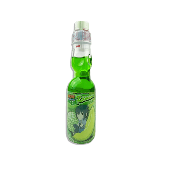 Japanese ramune soda Naruto anime melon fizzy drink collectible - Overrated Korean Beauty & More