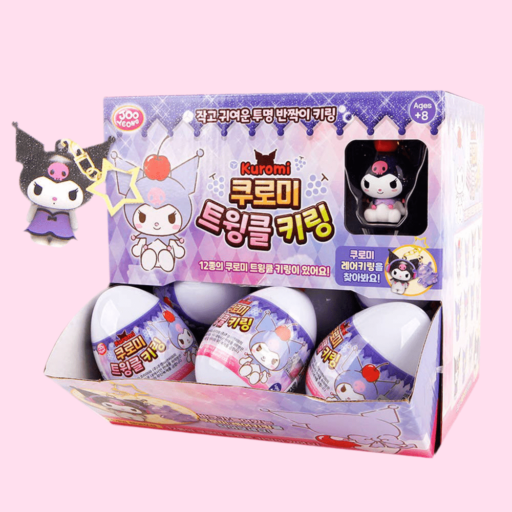 New! Kuromi Twinkle Random Keyring β Blind Box - OVERRATED
