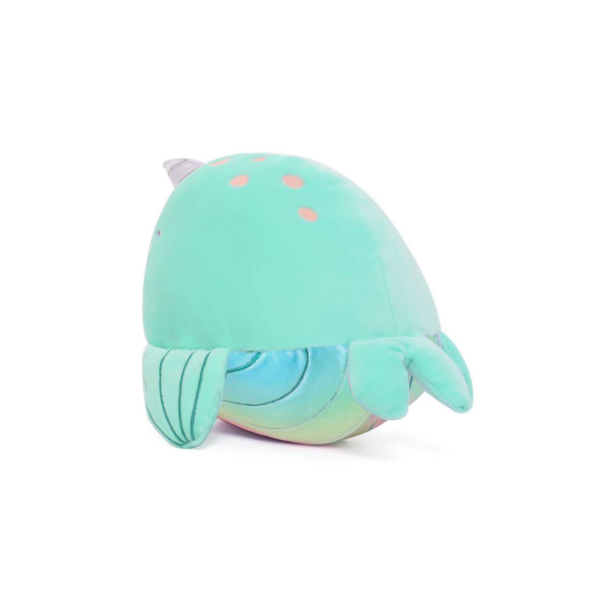 Nickie the Narwhal Glow in the Dark 7.5" Soft Plush Toy - OVERRATED