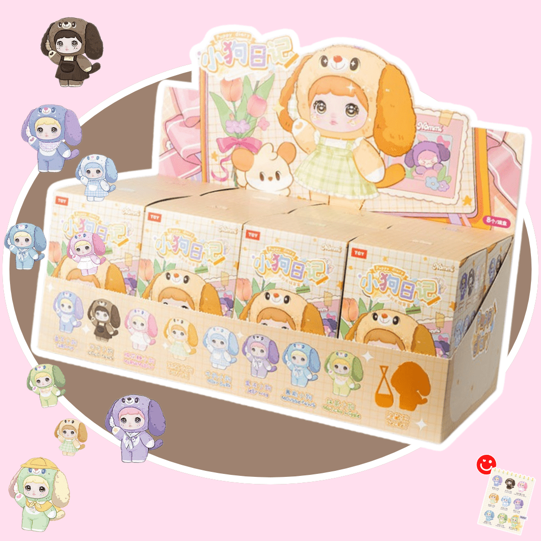 Nommi Puppy Diary Series Blind Box - OVERRATED