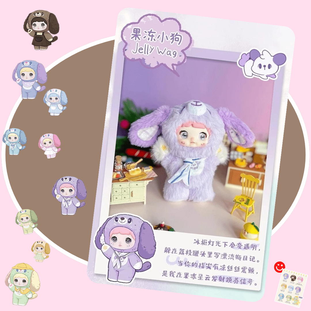 Nommi Puppy Diary Series Blind Box - OVERRATED