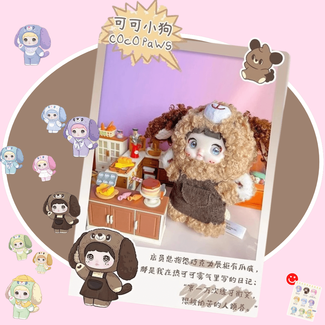 Nommi Puppy Diary Series Blind Box - OVERRATED