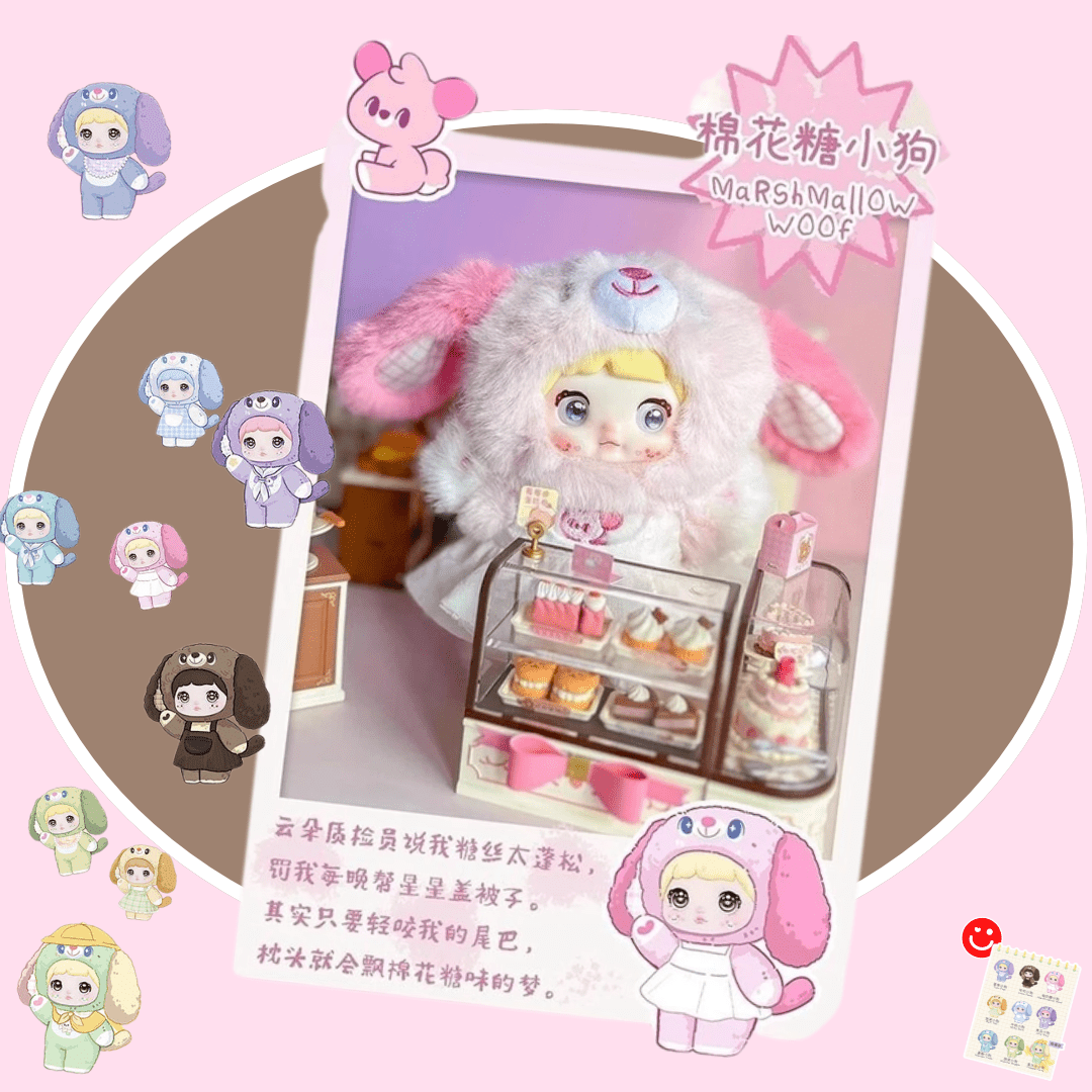 Nommi Puppy Diary Series Blind Box - OVERRATED