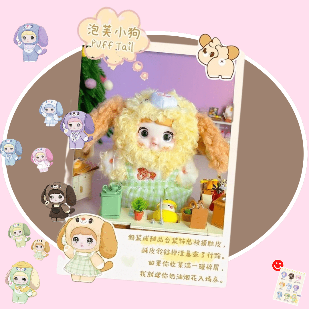 Nommi Puppy Diary Series Blind Box - OVERRATED