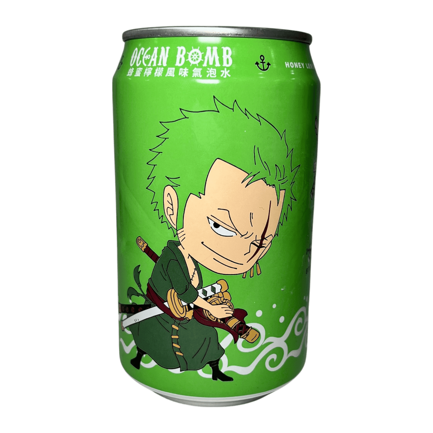 One Piece Zoro Ocean Bomb Sparkling Water Honey Lemon - OVERRATED