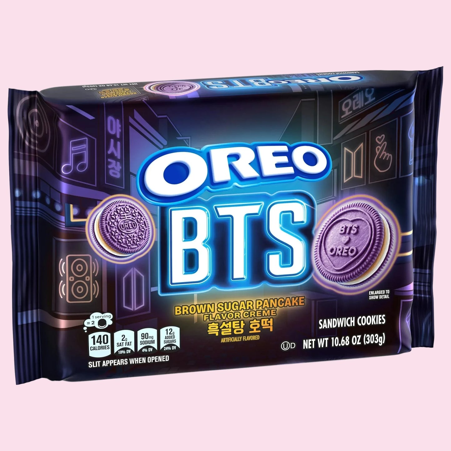 OREO BTS Sandwich Cookies, Limited Edition, 10.68 oz - OVERRATED