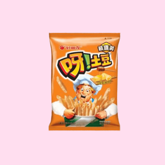 Orion Ya! BBQ Chicken Flavor Potato Sticks - OVERRATED