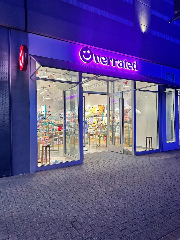 Store front of overrated store