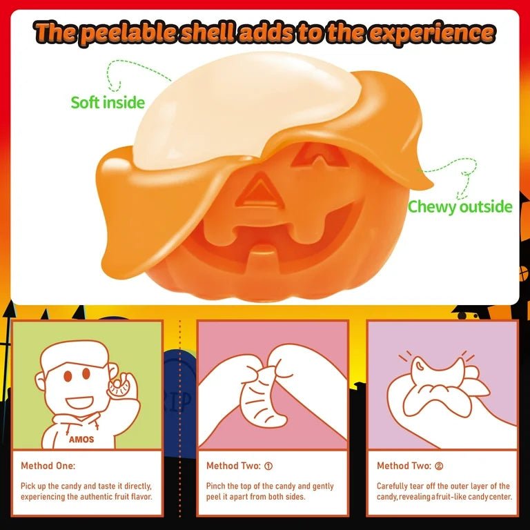 Peelerz Gummy Pumpkin 6oz - OVERRATED