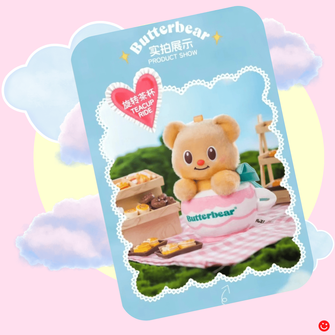 PLZOT ButterBear Holiday Series Plush Blind Box - OVERRATED