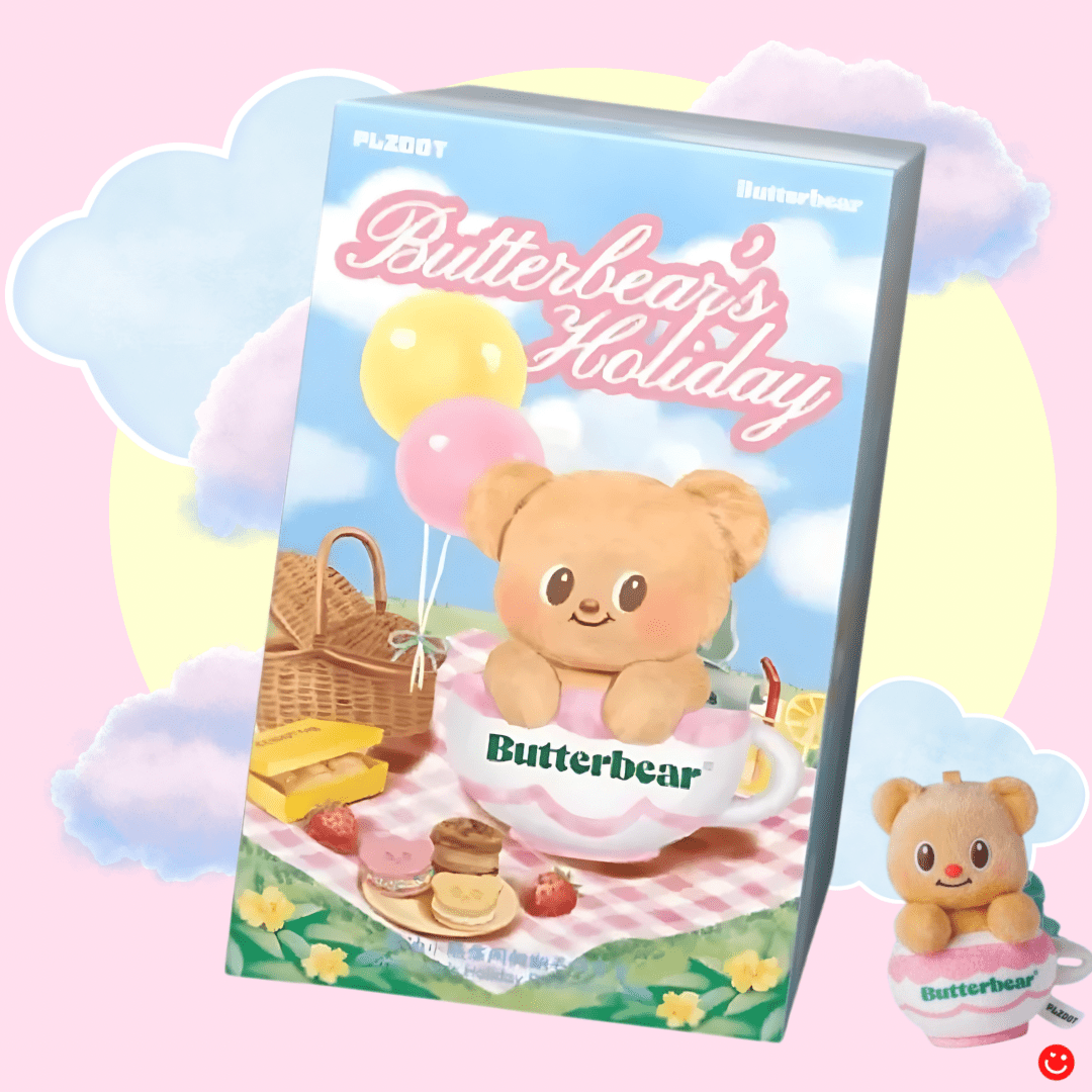 PLZOT ButterBear Holiday Series Plush Blind Box - OVERRATED