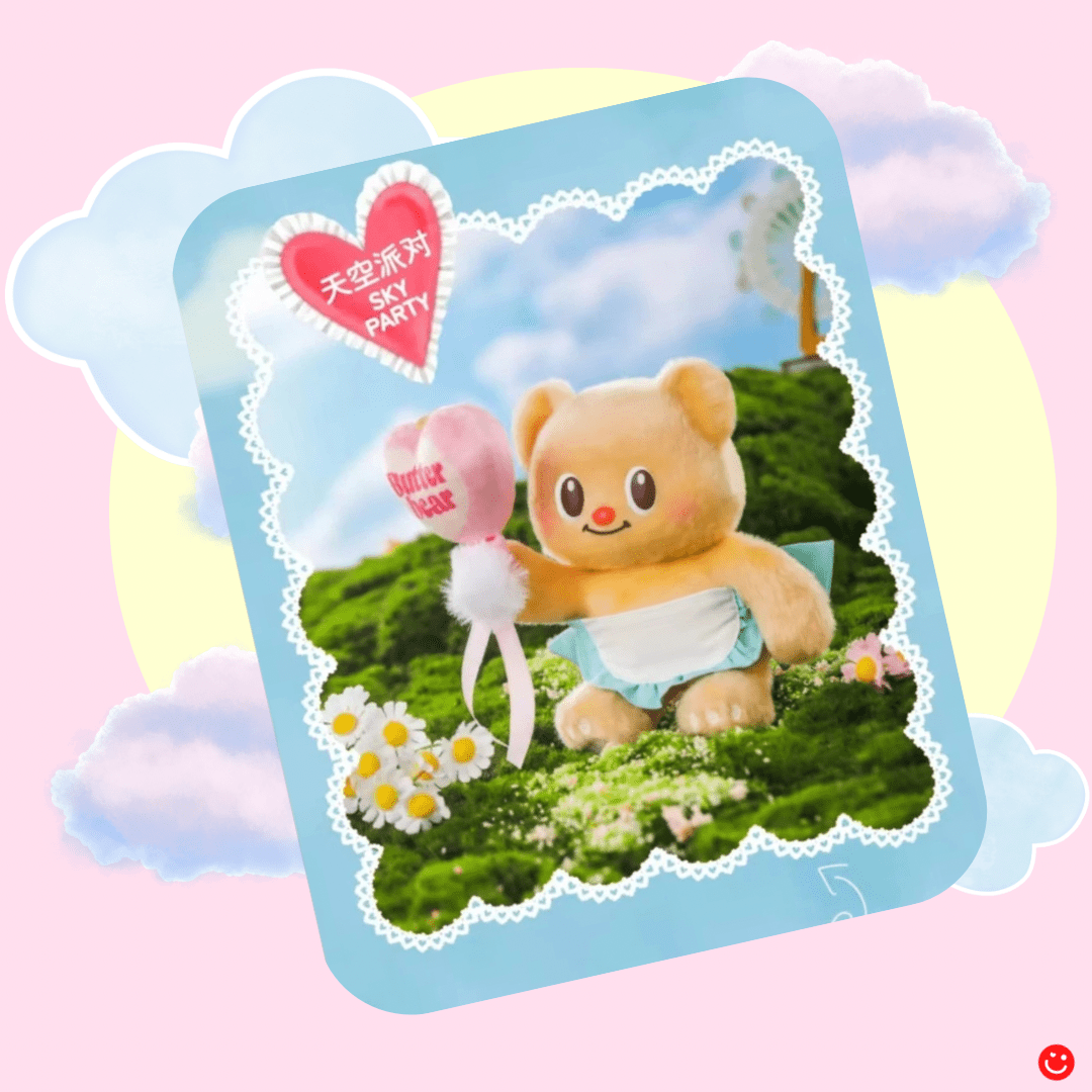 PLZOT ButterBear Holiday Series Plush Blind Box - OVERRATED