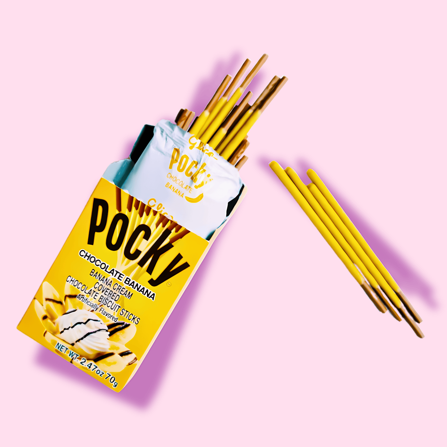 Pocky Banana Cream Covered - OVERRATED