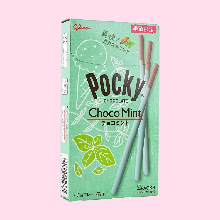Pocky Chocolate Mint Flavor Biscuit Sticks - OVERRATED