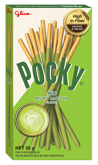 Pocky Milky Matcha Flavored Biscuit Sticks - OVERRATED