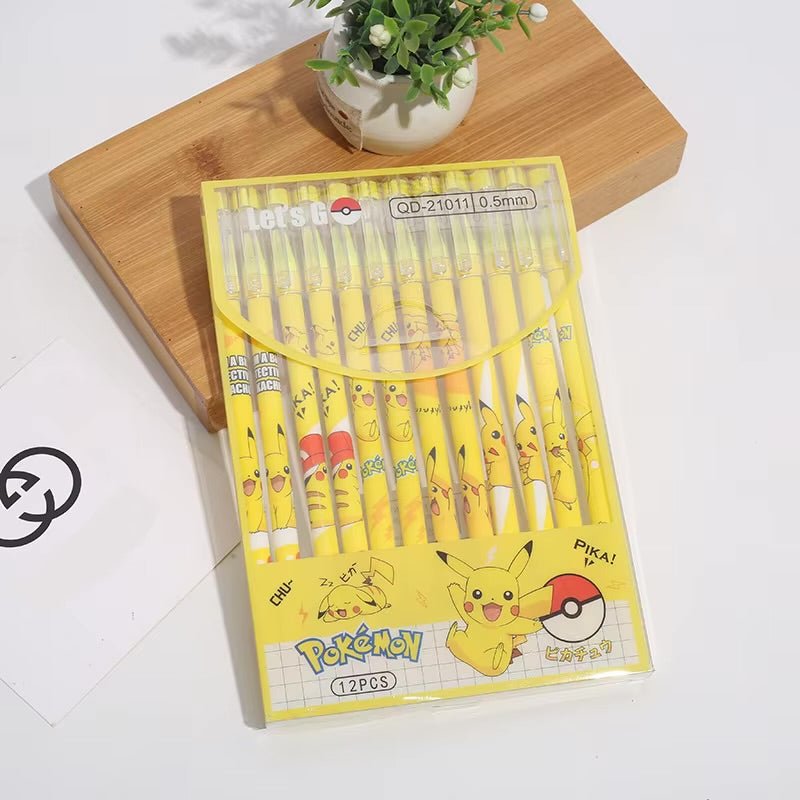 Pokémon Pikachu 12 Pack Pen Set - OVERRATED