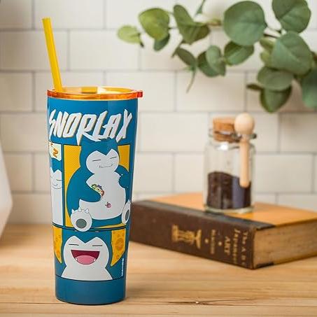 Pokemon Snorlax Double Walled Stainless Steel Tumbler - OVERRATED