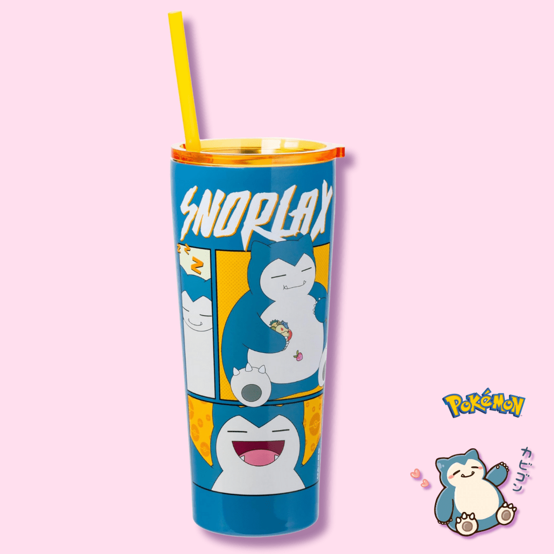 Pokemon Snorlax Double Walled Stainless Steel Tumbler - OVERRATED