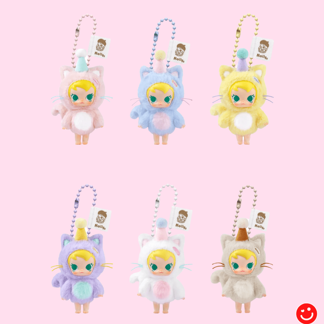 Pop Mart Baby Molly Pocket Friends Series Vinyl Plush Pendant Blind Box - OVERRATED