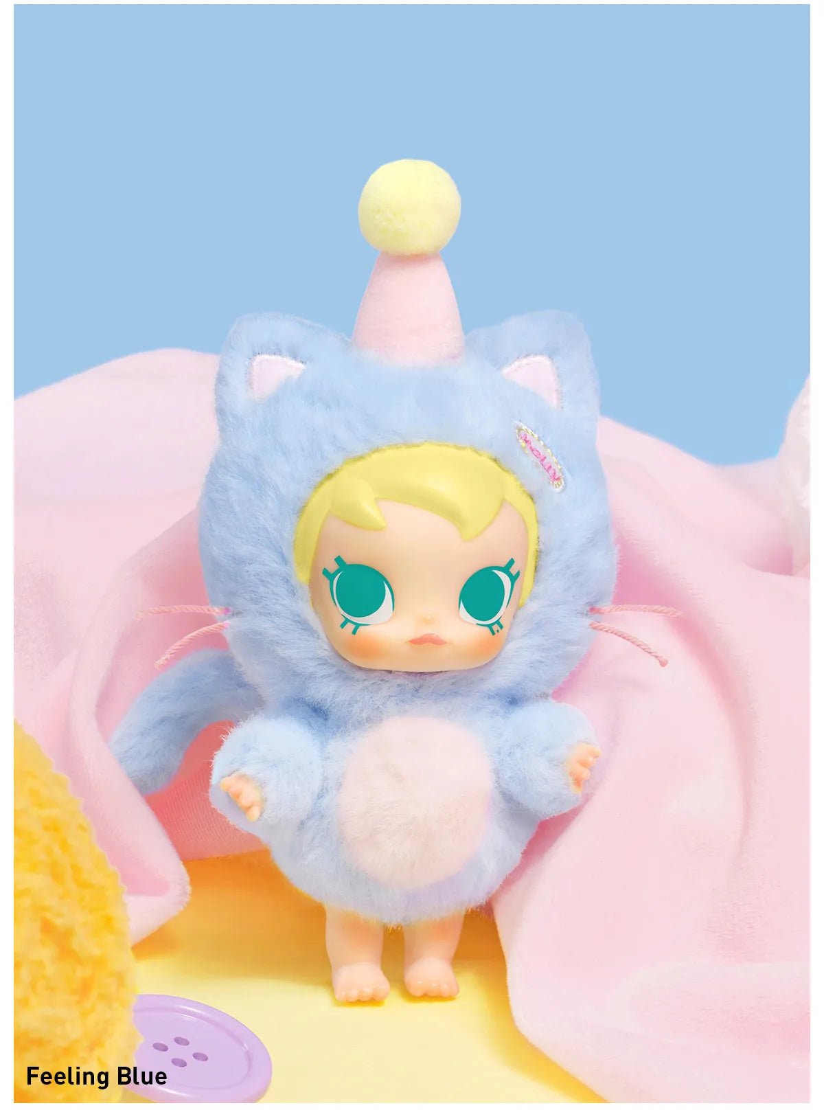 Pop Mart Baby Molly Pocket Friends Series Vinyl Plush Pendant Blind Box - OVERRATED