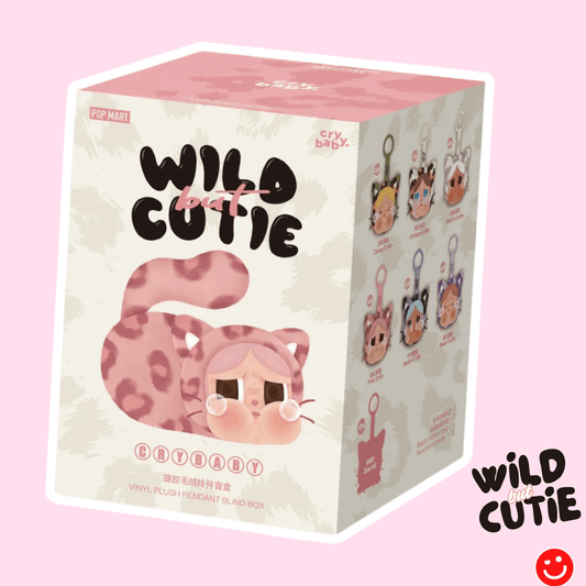 Pop Mart Crybaby Wild but Cutie Series Vinyl Plush Pendant Blind Box - OVERRATED