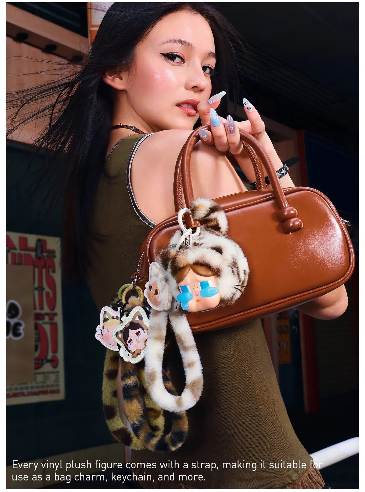 Pop Mart Crybaby Wild but Cutie Series Vinyl Plush Pendant Blind Box - OVERRATED