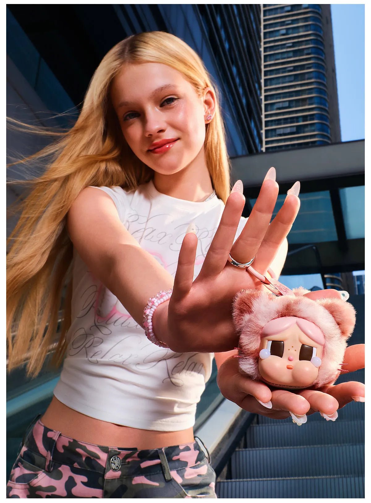 Pop Mart Crybaby Wild but Cutie Series Vinyl Plush Pendant Blind Box - OVERRATED