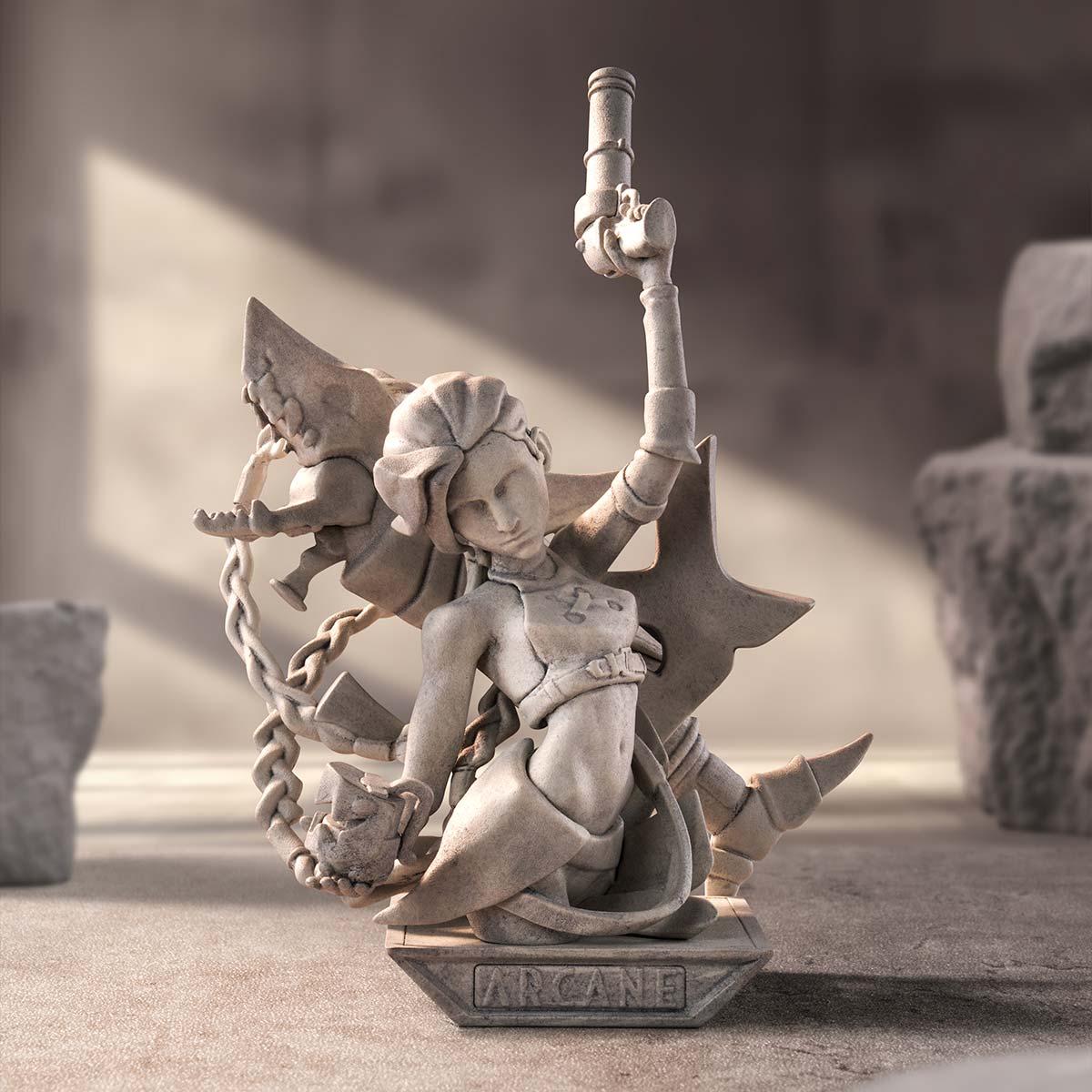 Pop Mart League of Legends Arcane Series Figures Blind Box - OVERRATED