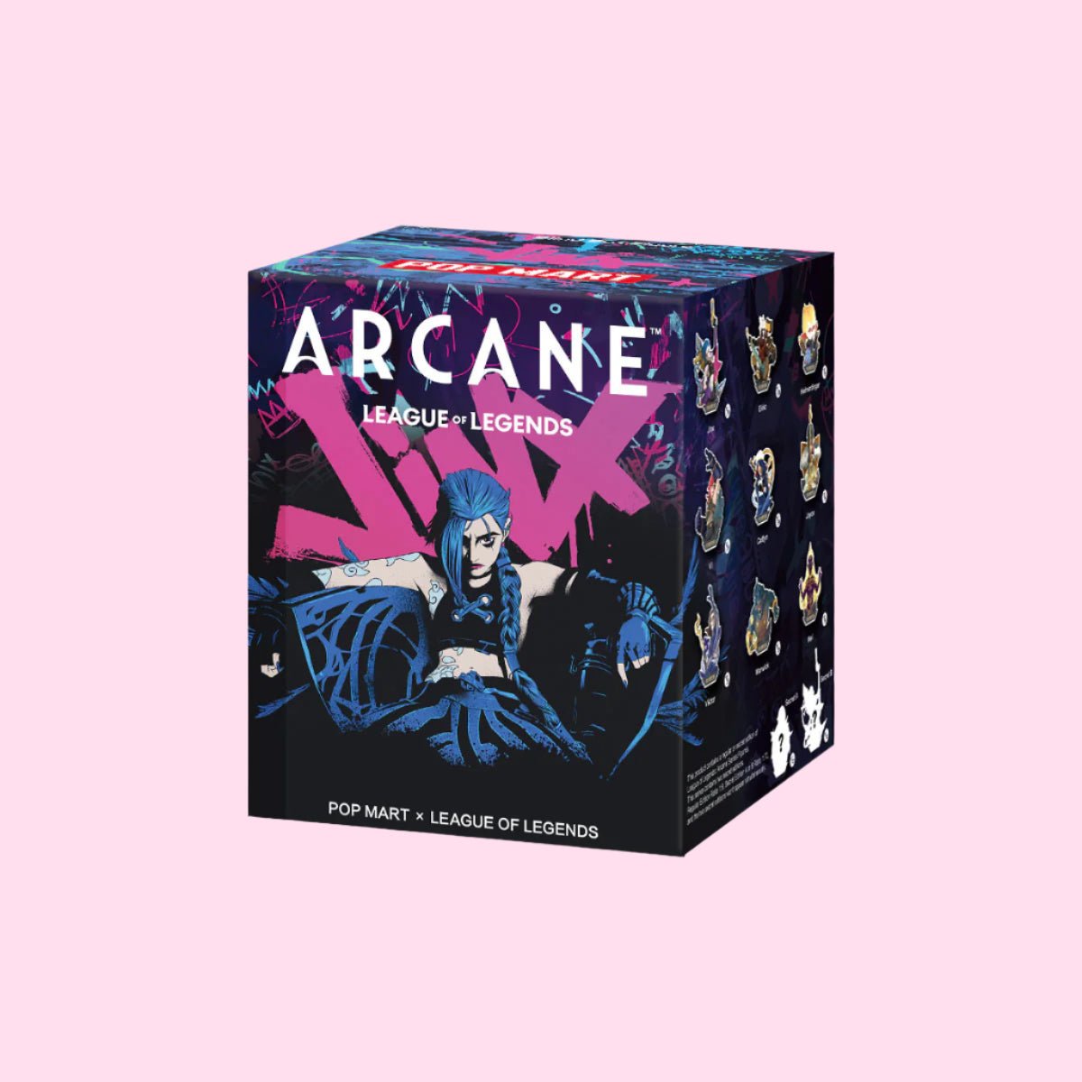 Pop Mart League of Legends Arcane Series Figures Blind Box - OVERRATED