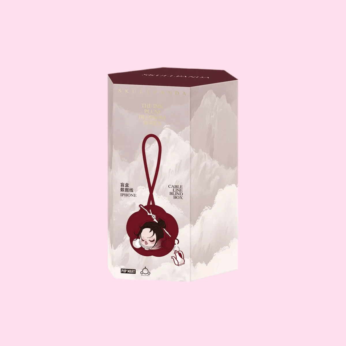 Pop Mart SKULLPANDA The Ink Plum Blossom Series - Cable Line Blind Box (iPhone) - OVERRATED