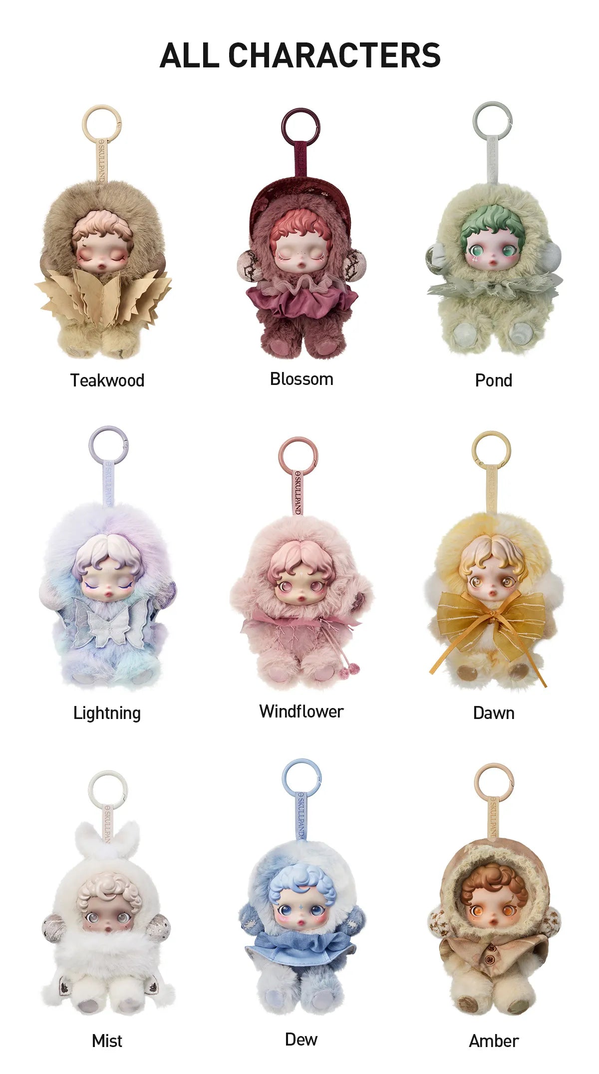 Pop Mart θSKULLPANDA L'impressionnisme Series Plush Doll Blind Box - OVERRATED