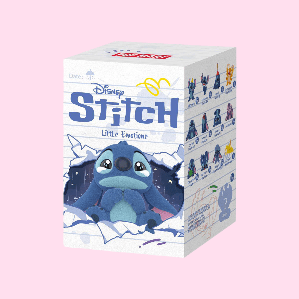 Pop Mart X Disney Stitch Little Emotions Series Figure Blind Box - OVERRATED