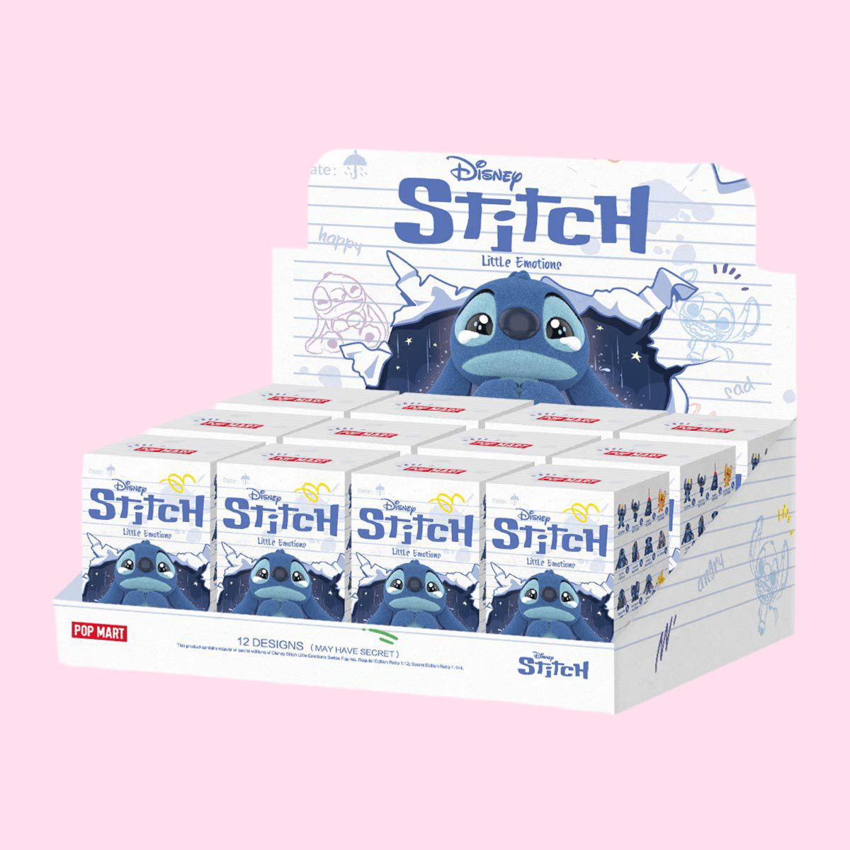 Pop Mart X Disney Stitch Little Emotions Series Figure Blind Box - OVERRATED