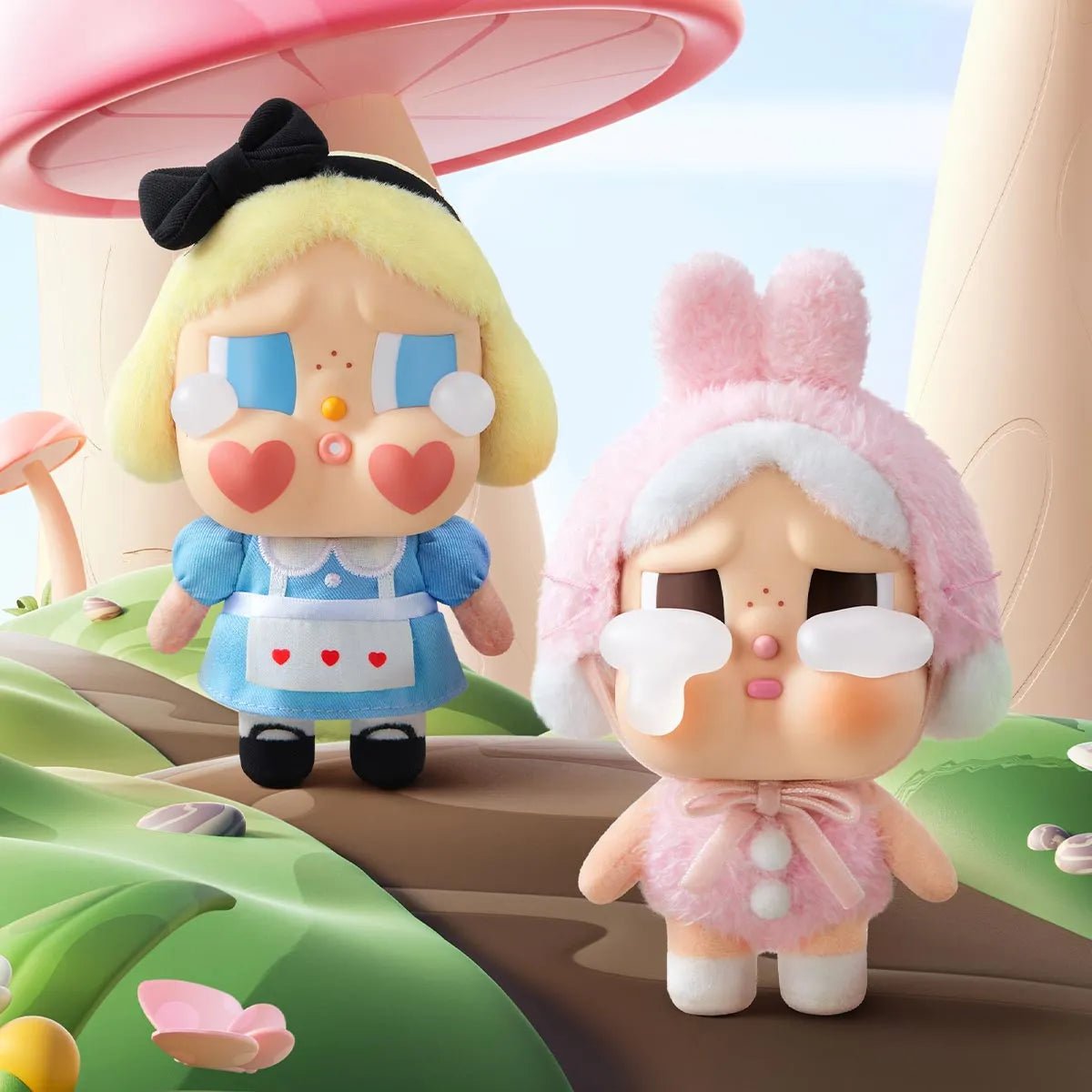 Popmart CRYBABY Crying Again Series - Vinyl Face Plush Blind Box - OVERRATED