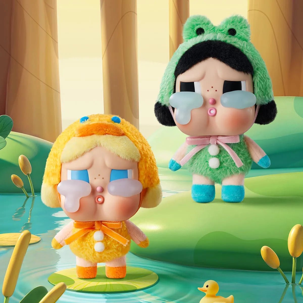 Popmart CRYBABY Crying Again Series - Vinyl Face Plush Blind Box - OVERRATED