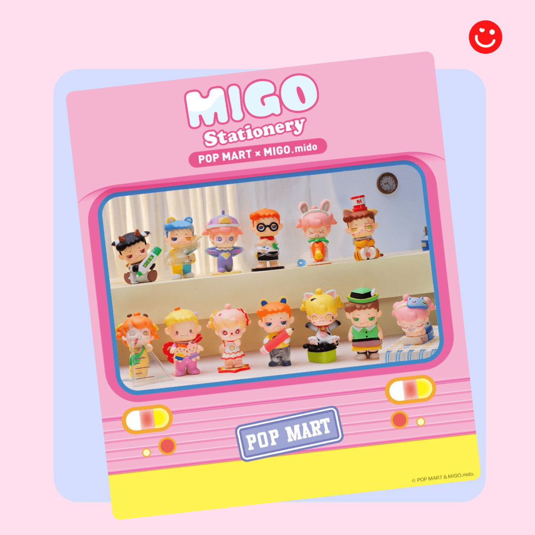 Popmart Migo Stationary Blind Box - OVERRATED
