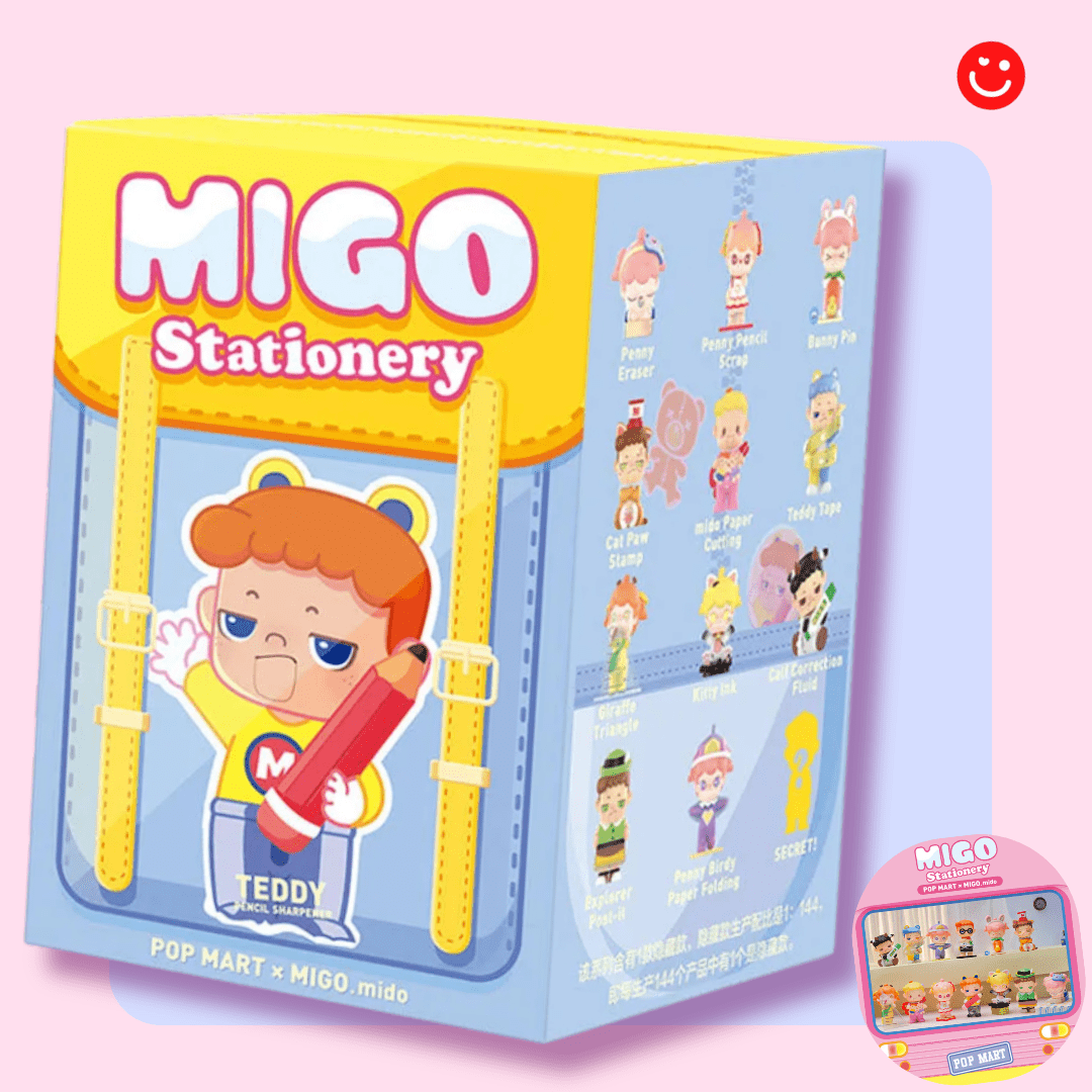 Popmart Migo Stationary Blind Box - OVERRATED
