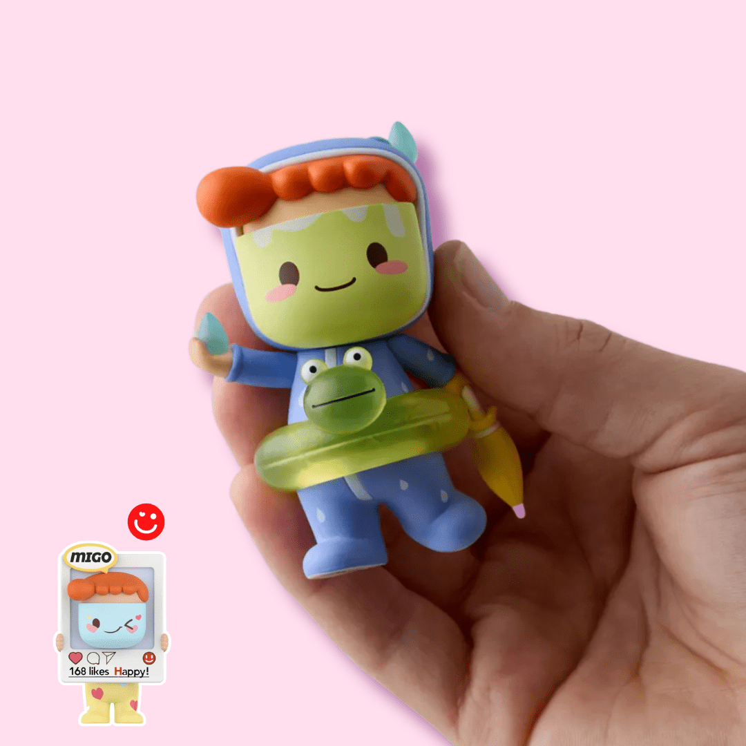 Popmart Migo Twoface Series Blind Box Figure - OVERRATED