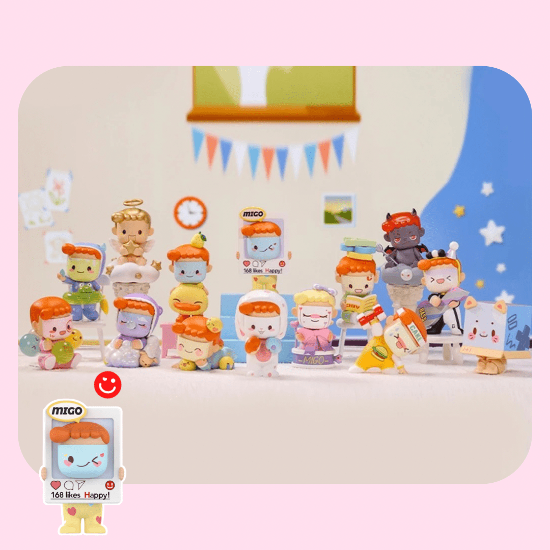 Popmart Migo Twoface Series Blind Box Figure - OVERRATED