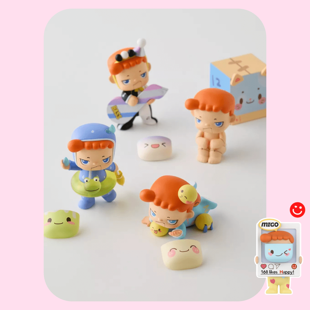 Popmart Migo Twoface Series Blind Box Figure - OVERRATED