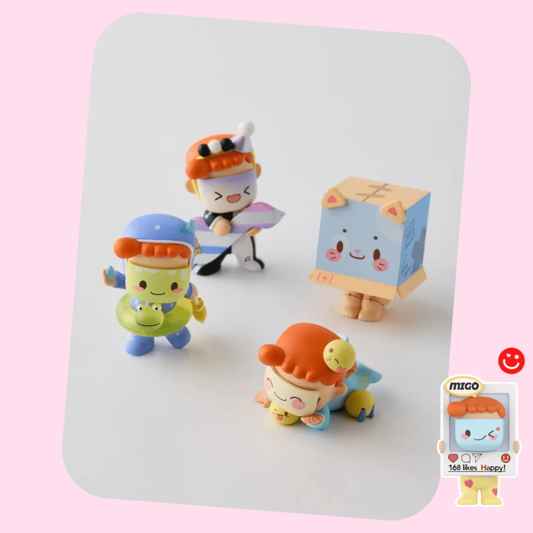 Popmart Migo Twoface Series Blind Box Figure - OVERRATED