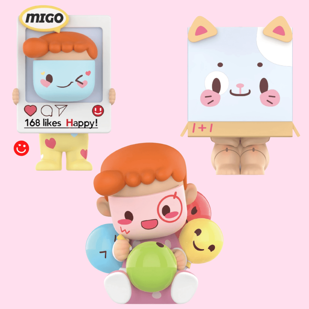 Popmart Migo Twoface Series Blind Box Figure - OVERRATED