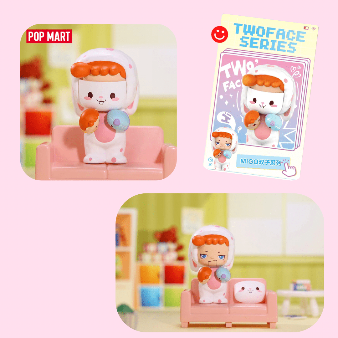 Popmart Migo Twoface Series Blind Box Figure - OVERRATED